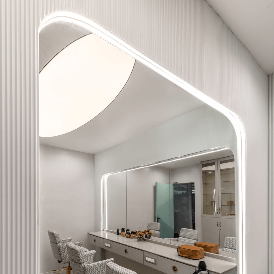 Stretch Ceilings design Installation in Salon