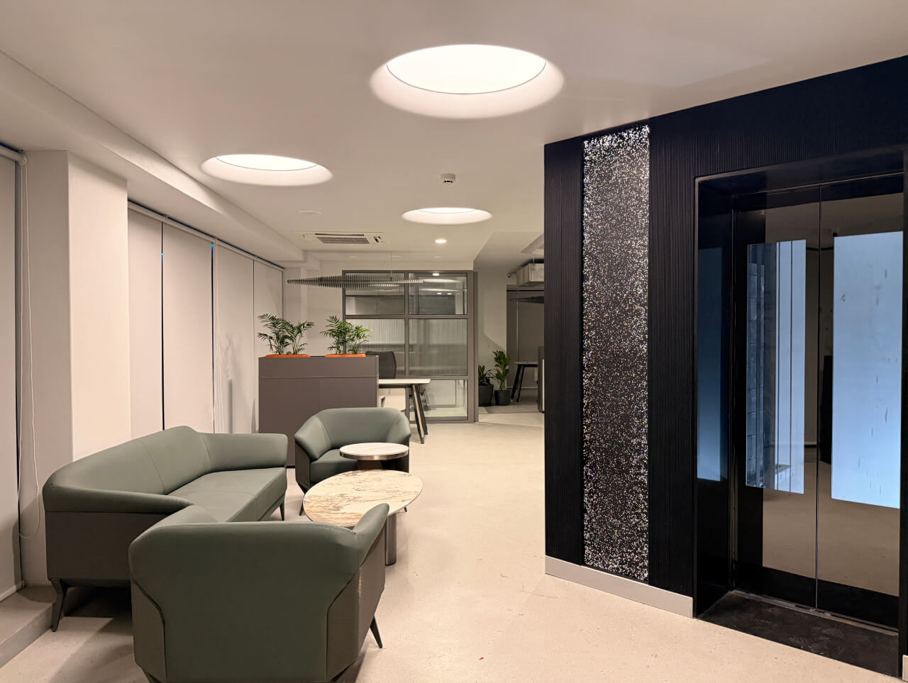 A Toast to Transforming workspaces: A premier stretch ceiling vadodara project for Cosmos Impex - Image 6